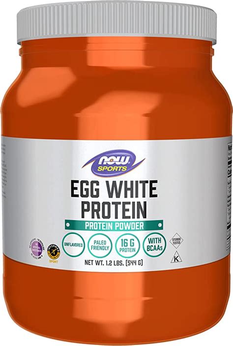 NOW Foods Egg White Protein Powder | Garage Gym Reviews