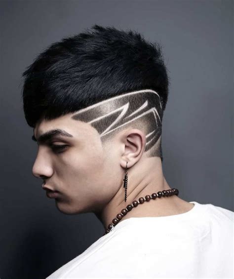 27 Coolest Haircut Designs For Guys To Try In 2020 | Haircut designs for men, Haircut designs ...