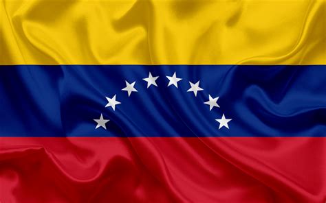 Descargar fondos de pantalla Bandera de venezuela, Venezuela, la bandera nacional, de seda, de ...