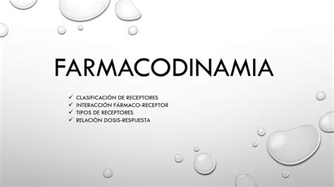 Farmacodinamia: Tipos de receptores/Relación dosis respuesta - YouTube