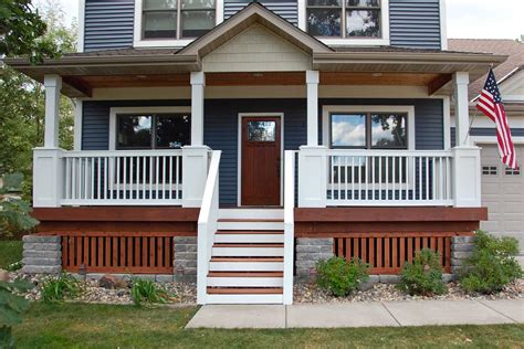 Front Porch Railings Ideas Patio Railing Decks Columns Intended For ...