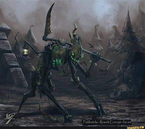 Fiddlesticks Rework Concept ~fan art' - iFunny