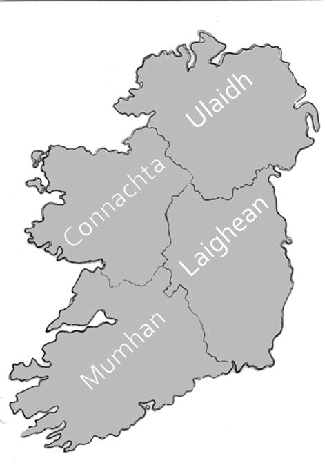 Map Of Ireland Provinces | Free Images at Clker.com - vector clip art online, royalty free ...