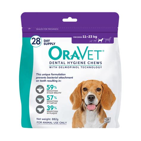 ORAVET Dental Hygiene Chews (Medium) | WAGS Mobile Vet