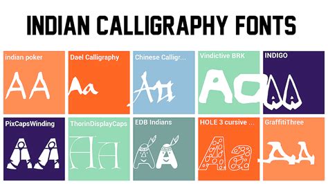 The Indian calligraphy - Calligraph Choices