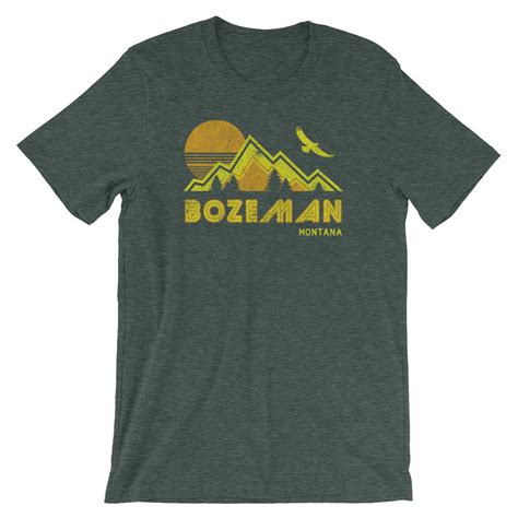 Montana Shirt Montana Clothing Bozeman Montana Montana - Etsy