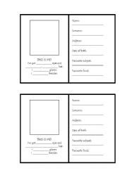 English Worksheets Identity Card - vrogue.co