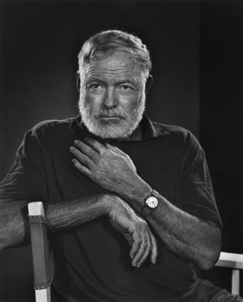 Ernest Hemingway – Yousuf Karsh