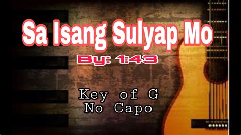 Sa Isang Sulyap Mo play along with Guitar Chords and Lyrics - YouTube