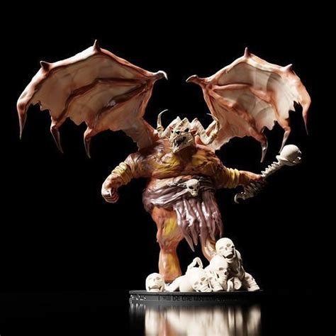 Orcus Miniature 3D model 3D printable | CGTrader