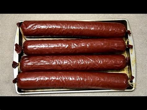 Best Smoked Venison Summer Sausage Recipe | Besto Blog