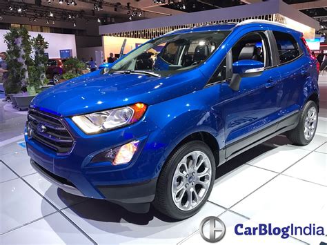 Ford EcoSport USA Launch in Early 2018 | Specifications and Images