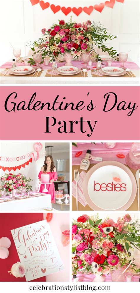 Galentine's Day Party | Celebration Stylist | Popular Party Planning Blog