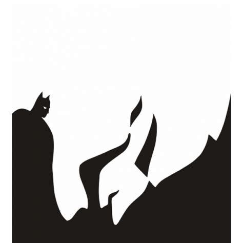 Batman Joker Figure–ground Optical illusion - Batman silhouette png download - 600*600 - Free ...