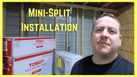 TOSOT Mini-Split Installation [Electrical Emphasis] - YouTube