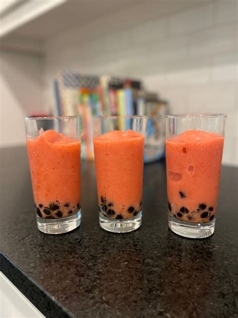 Homemade Boba Smoothies - Merrick's Art