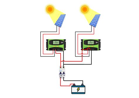 Wire Multiple Solar charge Controllers (With Diagram) - Thenergyuse