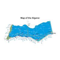 Large detailed tourist map of Algarve, Algarve, mapa de portugal algarve - thirstymag.com