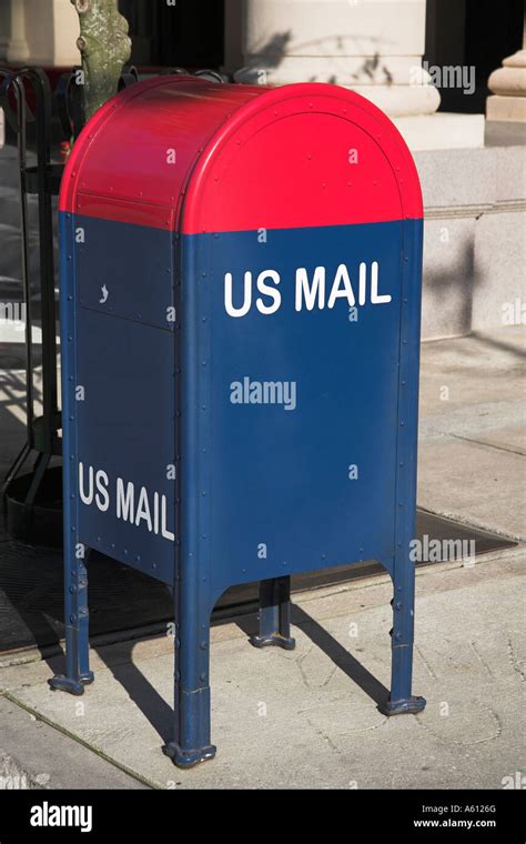 Antique US Mail box in street, Disney MGM Studios, Orlando, Florida, USA Stock Photo - Alamy