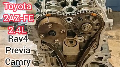 2AZ-FE 2.4L Engine Timing Chain Marks Setting Of Toyota Camry#Shorts - YouTube