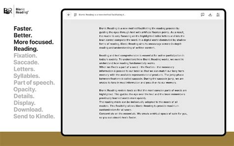 Bionic Reading extension 4.0.1 for chrome | Bd-career.org