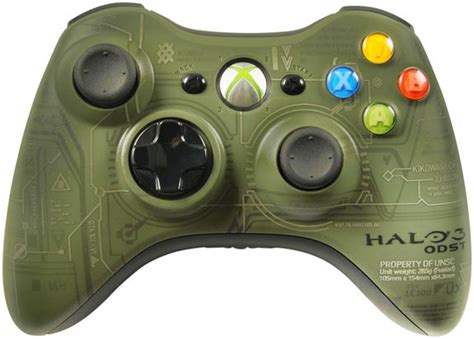 Halo 3 ODST Xbox 360 Controller