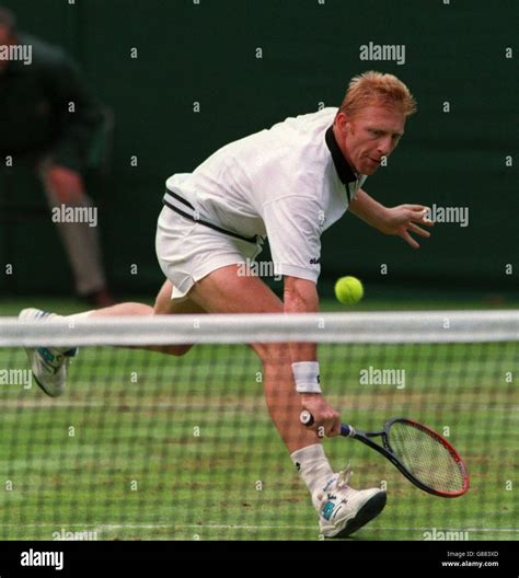 Wimbledon Tennis Championships. Boris Becker Stock Photo - Alamy