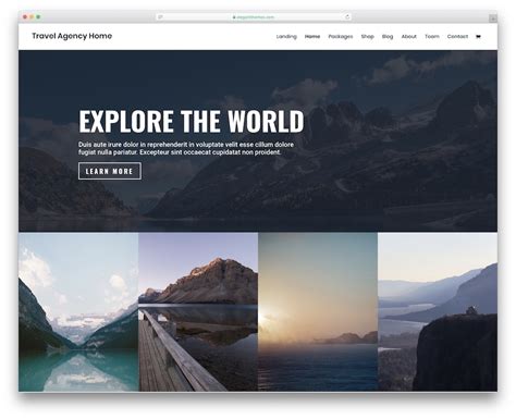 22 Top Creative HTML5 Travel Website Templates 2020 - Colorlib