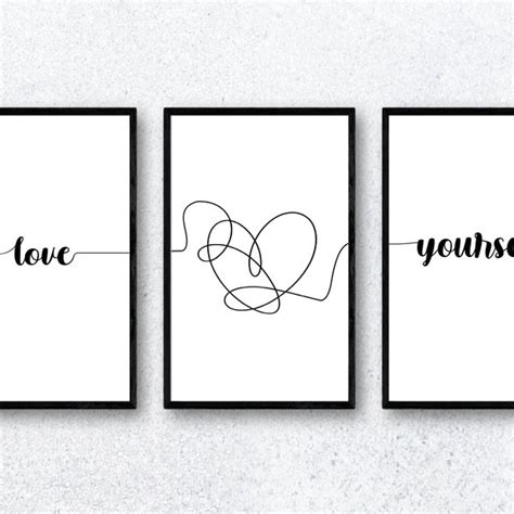 Bts Posters Love Yourself - Etsy