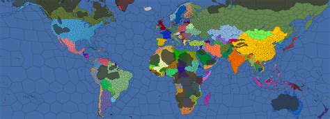 EU4 1.8 province map overlaid with Extended Timeline mod's 2014 start : r/eu4