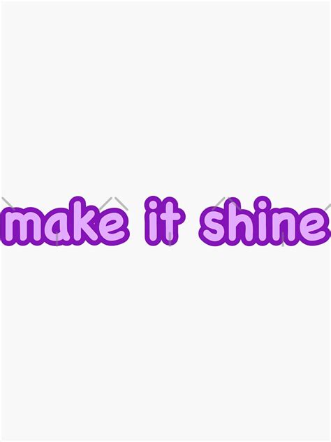 "Victorious Make it Shine" Sticker for Sale by kkatelin | Redbubble