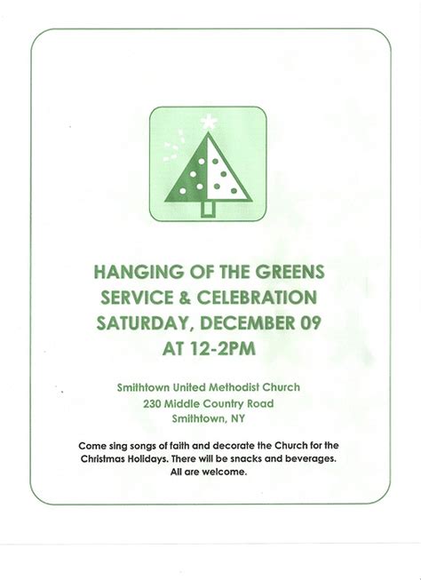 Hanging of the Greens