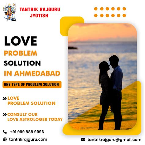 Love Problem Solution Astrologer in Ahmedabad | Tantrik Rajguru Jyotish | by Rajesh Joshi | Medium