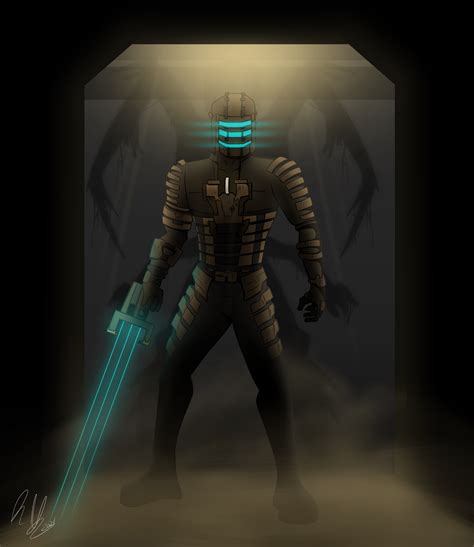 Isaac Clarke - Dead Space by McMetalface on Newgrounds