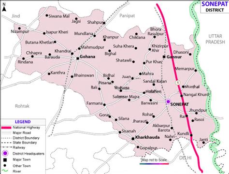 Rail-Map-india: Sonipat railways map