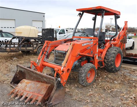 Kubota L35 tractor in Cape Girardeau, MO | Item EC9286 sold | Purple Wave