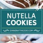 Nutella Cookies - Dinner at the Zoo