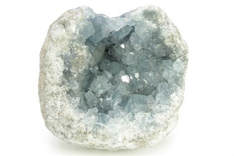 5.25" Crystal Filled Celestine (Celestite) Geode - Madagascar (#274879) For Sale - FossilEra.com