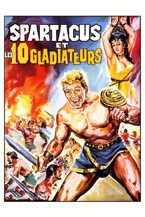 Spartacus and the Ten Gladiators (1964) - Posters — The Movie Database (TMDB)