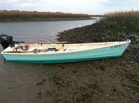 Carolina skiff wooden boat plans blueprint ~ Plywood dory boat plans