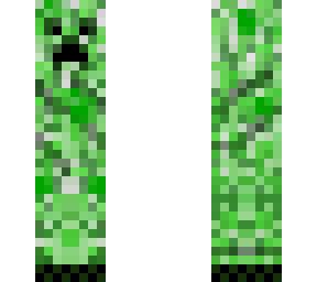 Minecraft Creeper Skin Template