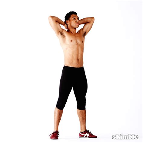 Elbows-Out Chest Stretches - Exercise How-to | Workout Trainer by Skimble.com