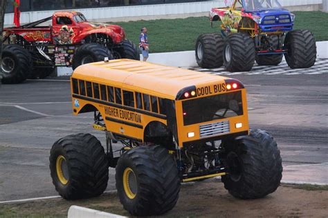 The Higher Education monster truck ready to roll at Racewa… | Flickr