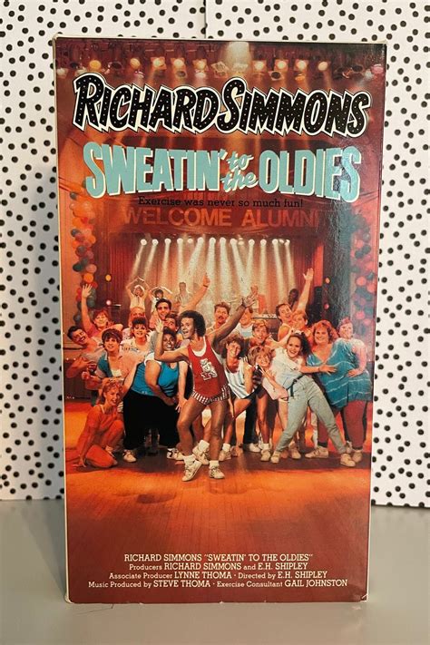 Richard Simmons Sweatin' to the Oldies VHS - Etsy