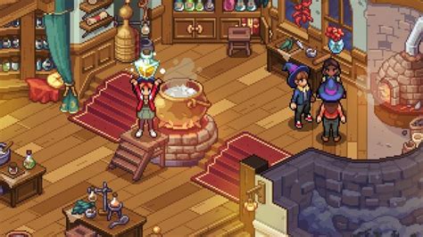 Harry Potter meets Stardew RPG Witchbrook summons a new look and it's gorgeous | Pixel art games ...