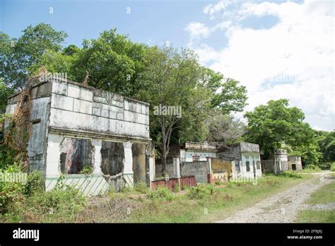 Armero, Colombia - November 08, 2016. Ruins of the Armero tragedy. It was a natural disaster ...