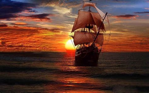 Pirate Ship Wallpaper - WallpaperSafari