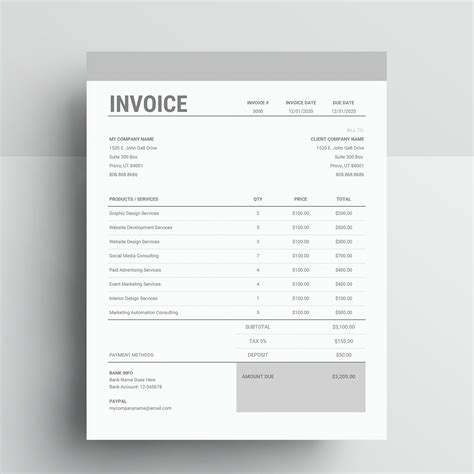 Invoice Template Editable Google Sheets Invoice Template Instant ...