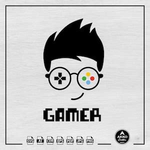 Gamer Svg, Gamer Boy Svg, Png, Gaming Svg, Video Game Controller Svg, Gamer T-shirt Design Svg ...