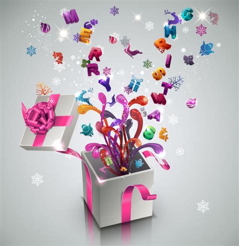 Creative new year gift card vector Vectors graphic art designs in ...